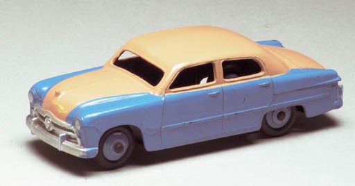 Dinky 170 two-tone Ford Fordor Sedans