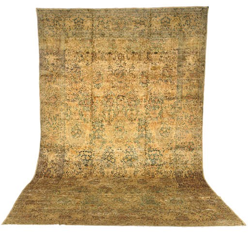 A KIRMAN CARPET