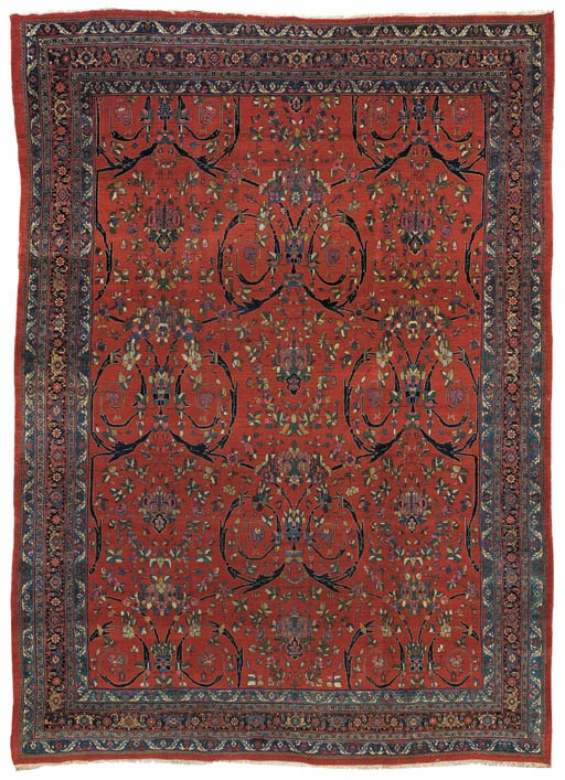 A BIDJAR CARPET