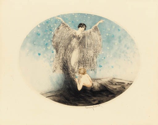 'LITTLE BUTTERFLIES' BY LOUIS ICART