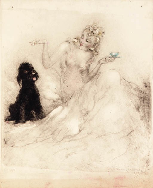 'Morning Cup' by Louis Icart