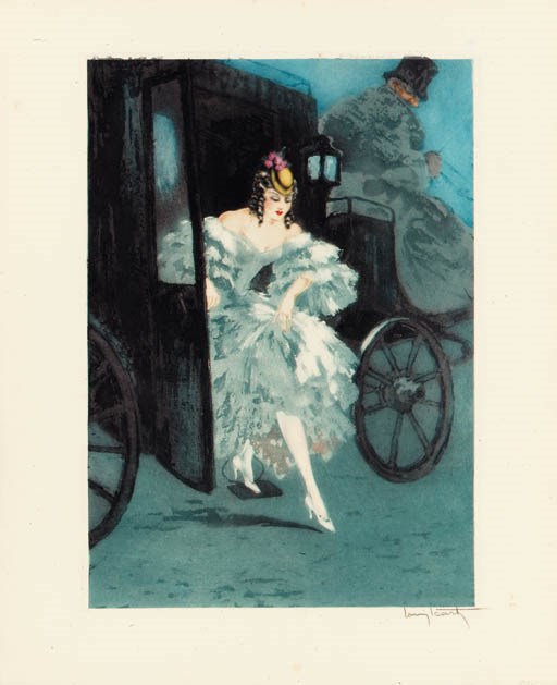'ARRIVAL' AND 'DEPARTURE' BY LOUIS ICART