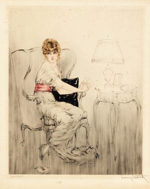 'WING CHAIR' BY LOUIS ICART