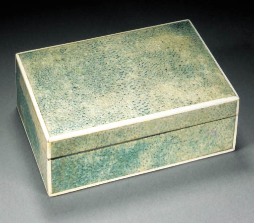 A shagreen box