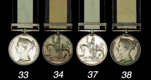 NAVAL GENERAL SERVICE 1793-1840, one clasp, 1 Nov. Boat Service 1809 (John Steddy, Midshipman), nearly extremely fine