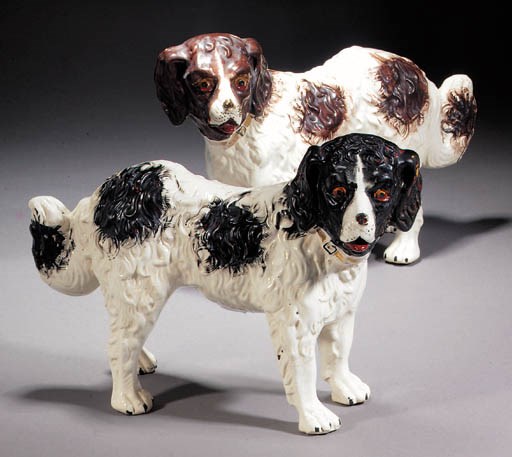 Two models of St. Bernards