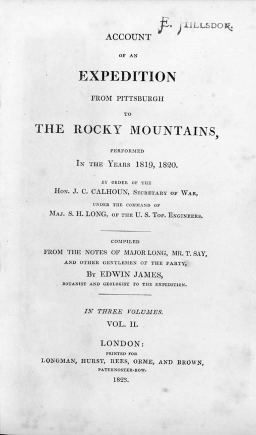 Edwin James (1797-1861)