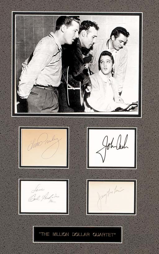 Presley, Cash, Perkins And Lewis