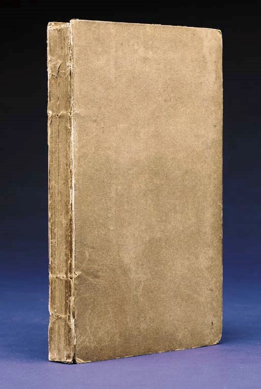 SHELLEY, Percy Bysshe (1792-1822). Queen Mab; A Philosophical Poem. London: P.B. Shelley, 1813.