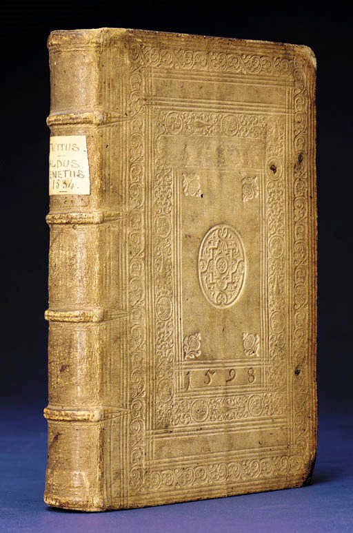 [ALDINE PRESS]. TACITUS, Publius Cornelius. Opera. Venice: Paulus Manutius and Gianfrancesco and Federico Torresani, November 1534.