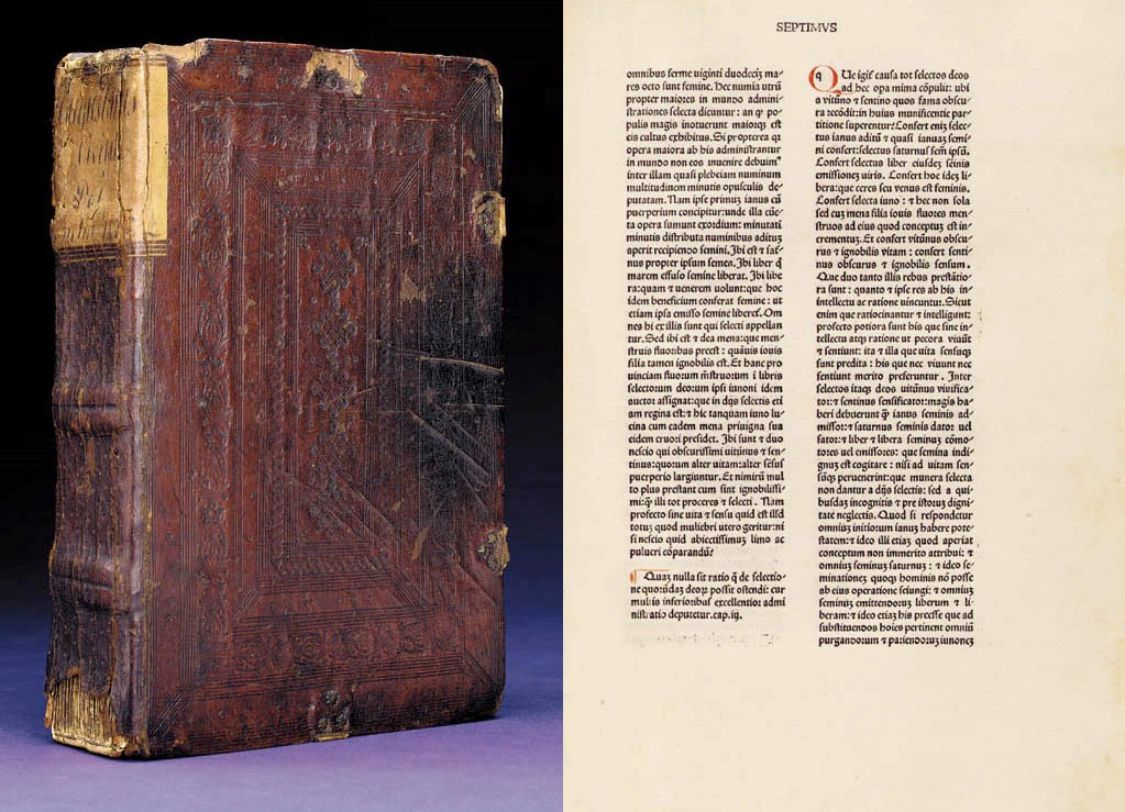 AUGUSTINUS, Aurelius (354-430, Saint). De civitate Dei. Venice: Nicolaus Jenson, 2nd October 1475.