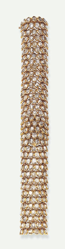 A "FISHSCALE" BRACELET WATCH, BY BOIVIN, JAGER-LECOULTRE