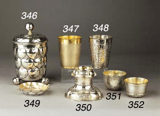 A German silver beaker