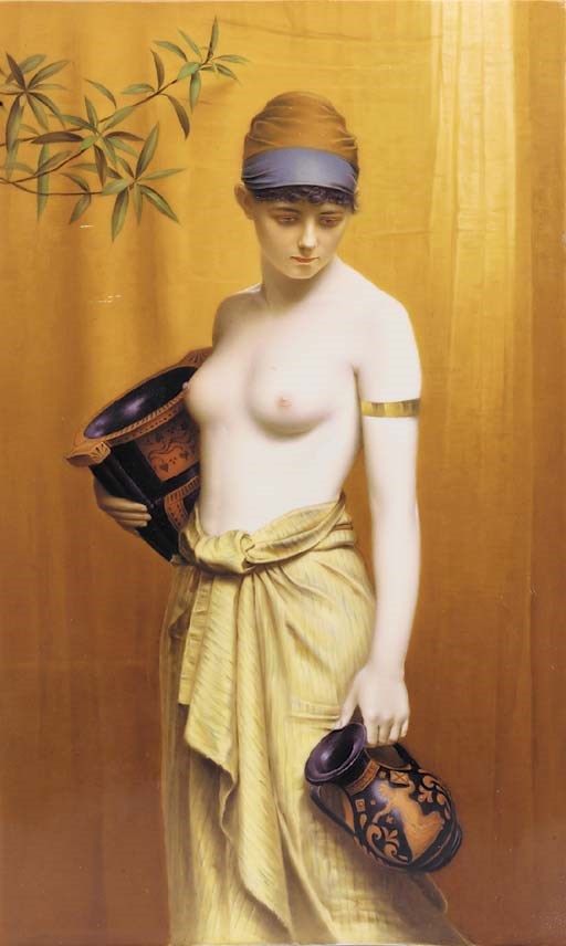 A Berlin (KPM) porcelain plaque, third quarter 19th century