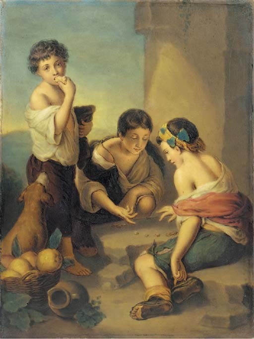 A Berlin (KPM) porcelain plaque, third quarter 19th century