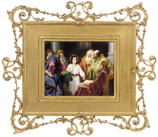 A Berlin (K.P.M.) porcelain plaque, third quarter 19th century