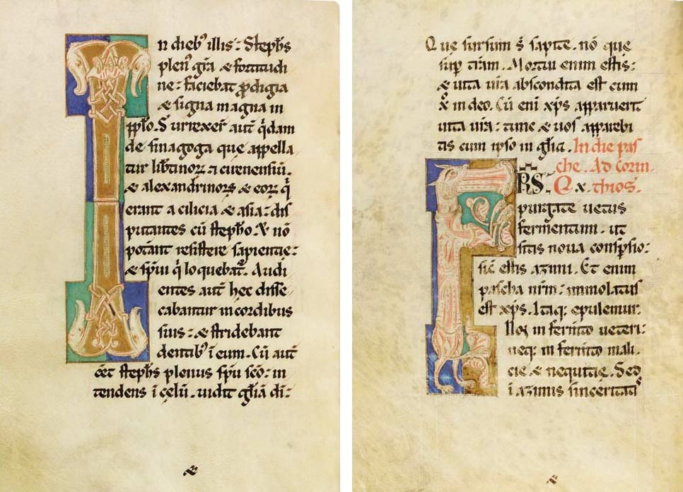 EPISTOLARY, in Latin, ILLUMINATED MANUSCRIPT ON VELLUM