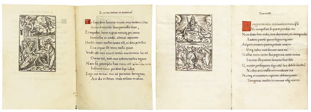 MALLART, Jean. 'A tresillustre treshault & trepuissant Duc Monseigneur le duc de Iullet de Cleve, & de Mons ... Paraphrastica in preparatione[m] Dominicam Elegia.' [Paris, c. 1538-1539].