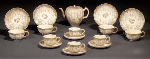 A Satsuma part tea and coffee service
19th century