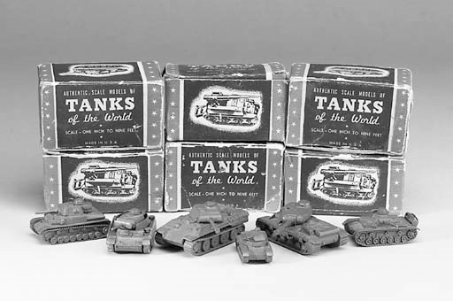 Extremely rare Authenticast miniature scale models