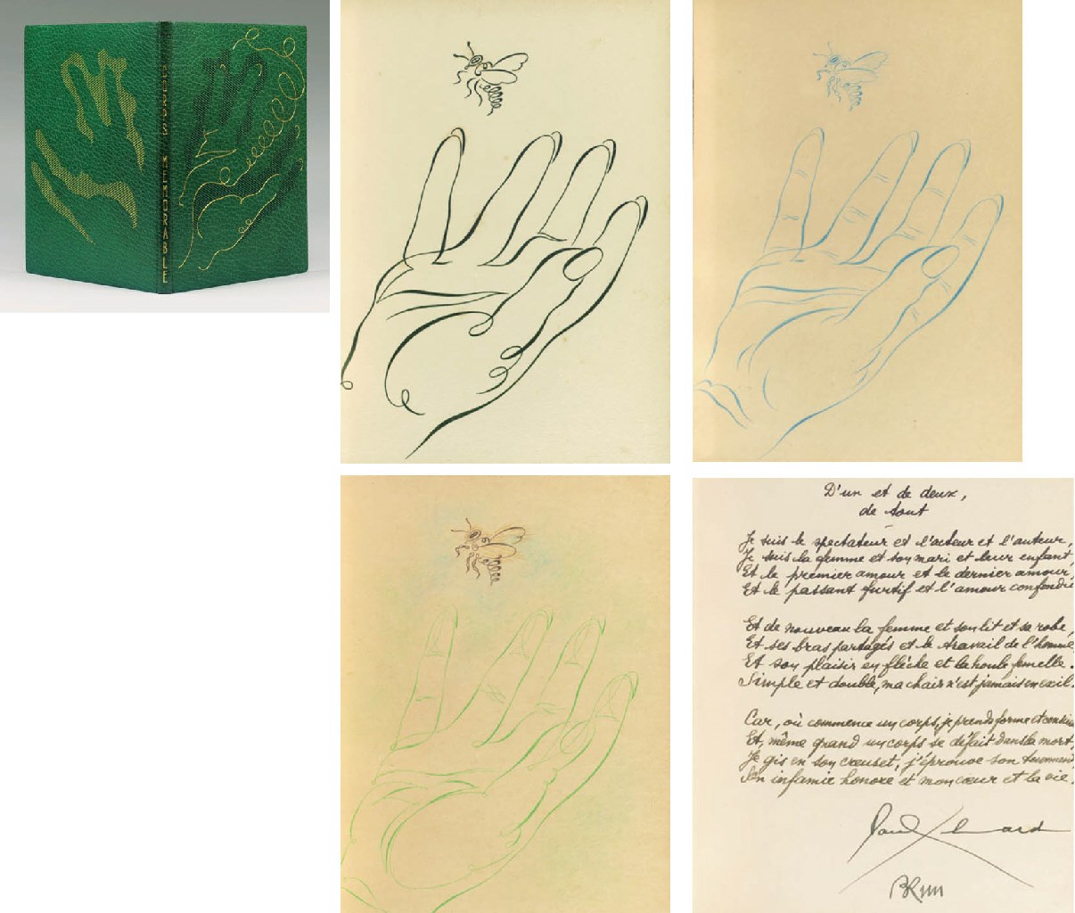 [HUGO, Valentine]. ELUARD, Paul [BRUN].