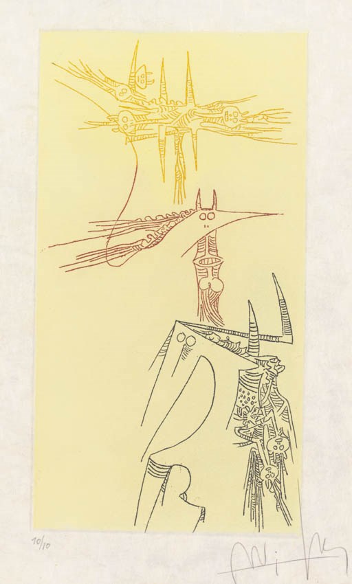 [LAM, Wilfredo]. JOUFFROY, Alain.