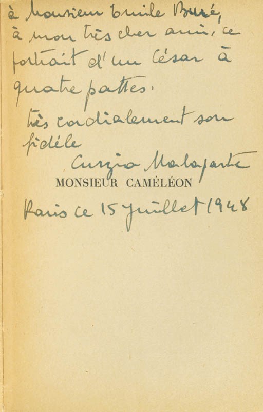 MALAPARTE, Curzio.