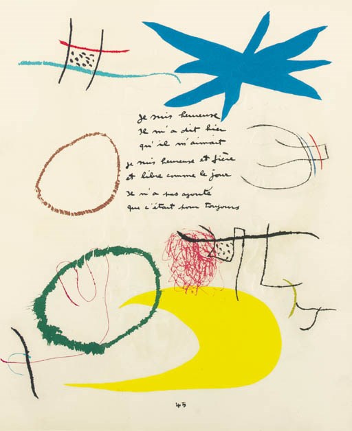 [MIRO, Joan]. PREVERT, Jacques.