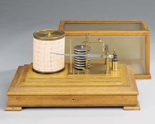 A barograph,