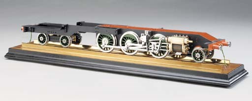 A well engineered and presented 2½in. gauge 2-6-4 locomotive chassis,