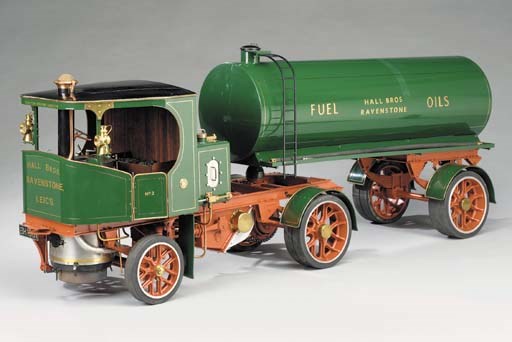 A well engineered and presented 2in. scale model Clayton articulated fuel oil tender No.2 Registration No. BH1981,