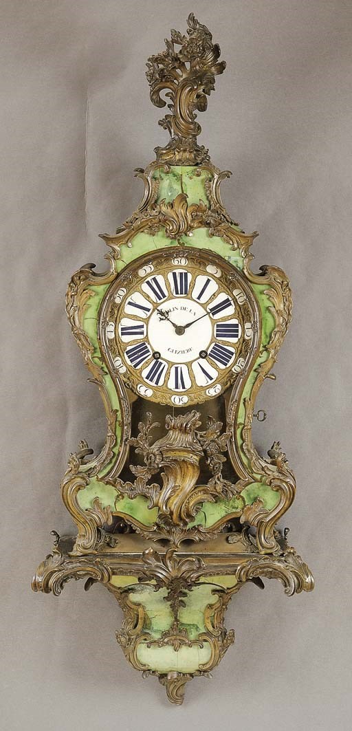 PENDOLA FRANCESE CON MENSOLA, SECOLO XVIII,