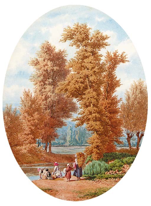 Hedwig Calmelet (b.1814 FRENCH)