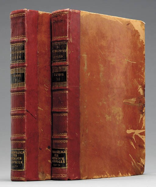 BIBLE, Latin. Nuremberg: Anton Koberger, 16th November 1475.