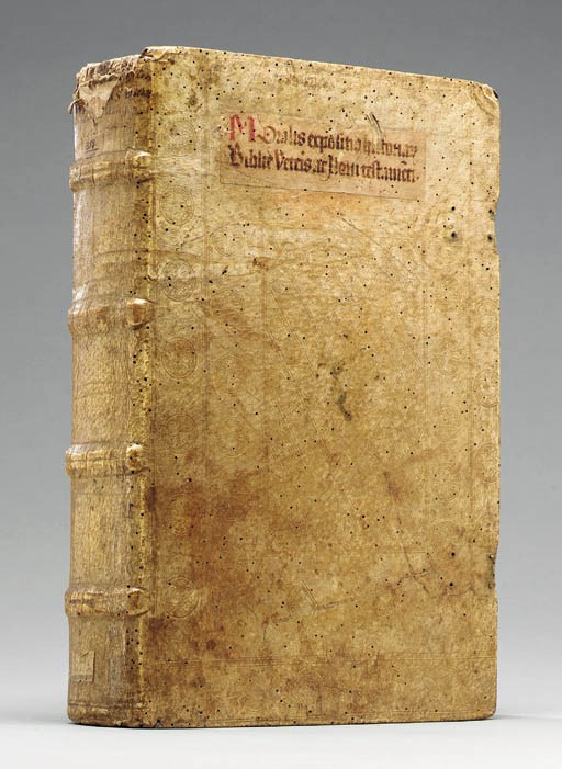 BERCHORIUS, Petrus (d.1362). Liber Bibliae moralisatus. Ulm: Johann Zainer, 9th April 1474.