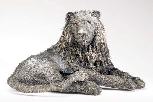 AN ITALIAN SILVER LION