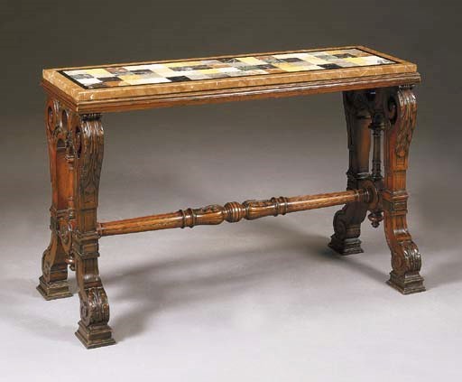 A VICTORIAN MAHOGANY SPECIMEN TABLE