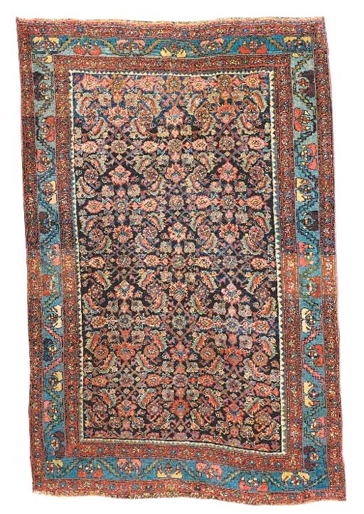 A BIDJAR RUG,