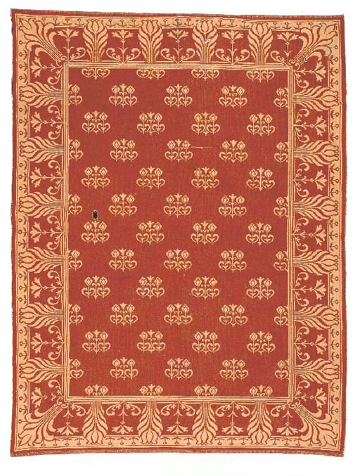 AN INGRAIN CARPET,