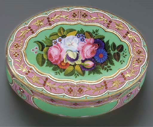 A SWISS ENAMELLED GOLD SNUFF-BOX FOR THE ORIENTAL MARKET