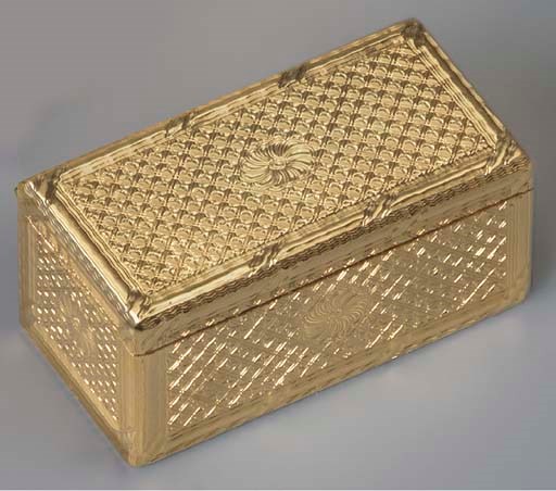 A SWISS GOLD SNUFF-BOX