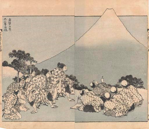 Katsushika Hokusai (1760-1849)
Nishikawa Sukenobu (1671-1750)