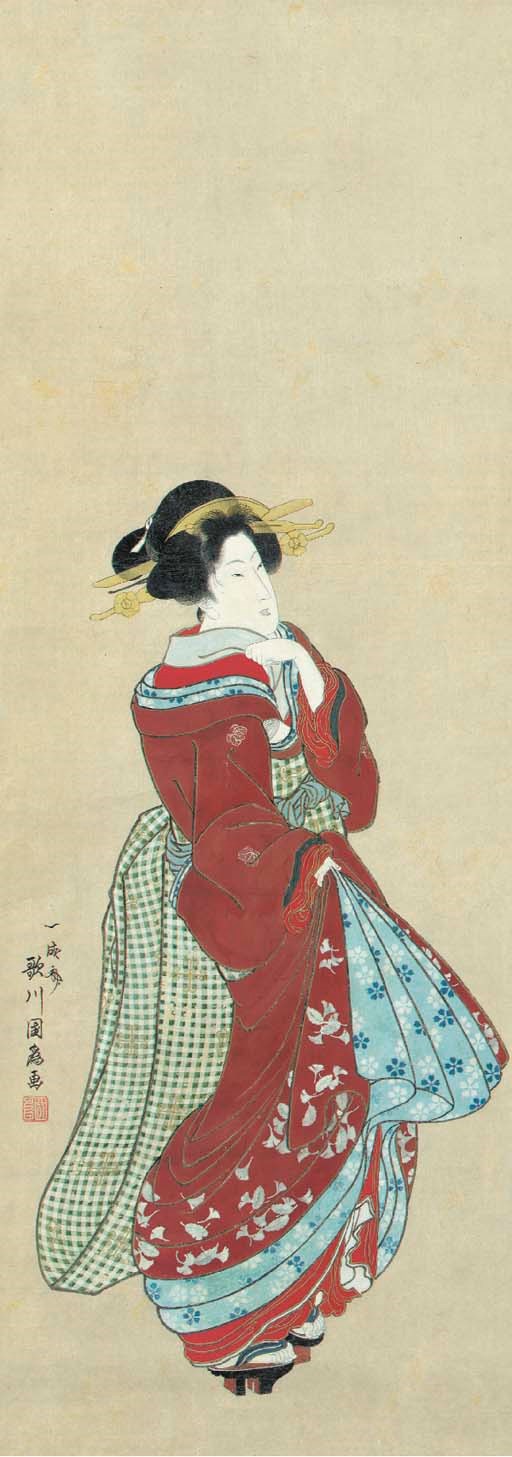 Utagawa Kunitame (act. ca. 1818-1830)