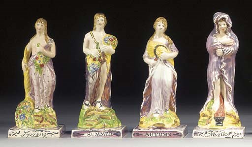 A Dixon, Austin & Co. composite set of the four Seasons