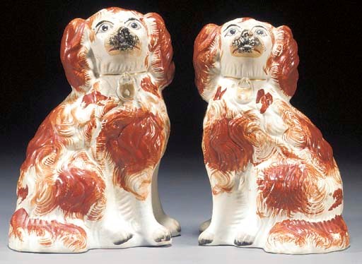 Two models of spaniels