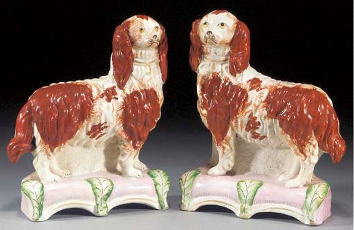 Two models of spaniels