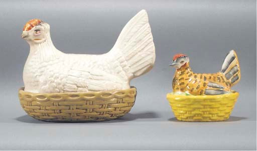 A hen tureen and cover