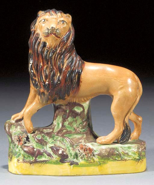 A model of a lion