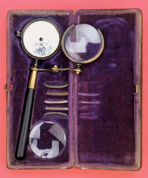 An Adolf Coccius (1825-1890) pattern ophthalmoscope of 1853,