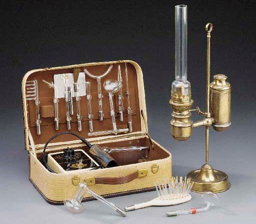 A group of miscellaneous medical instruments and accessories,